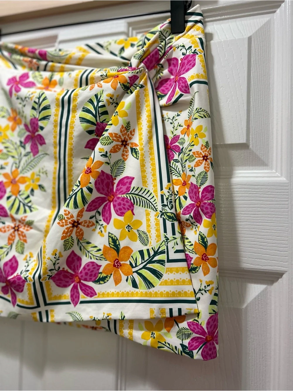 Tropical Royale Floral Swim Resort Coverup Skirt
